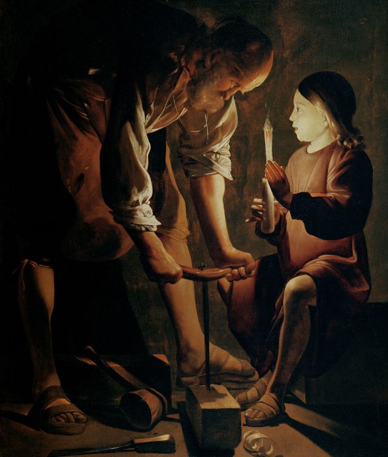 Georges de La Tour - Saint Joseph, patron des charpenteirs.jpg